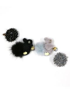 ブローチ - Squirrel mini brooch