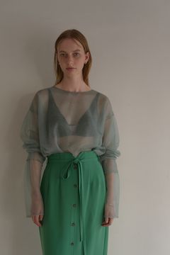 ダブルレイヤード ニット - DOUBLE LAYERED KNIT - MINT