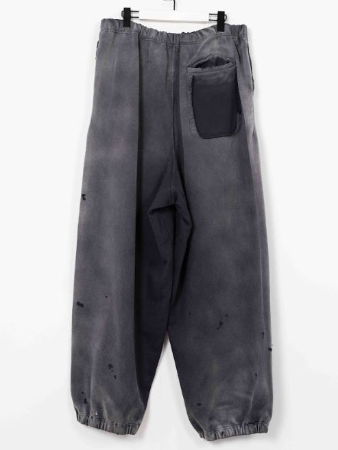 サンフェードパンツ - sun faded pants - BLACK