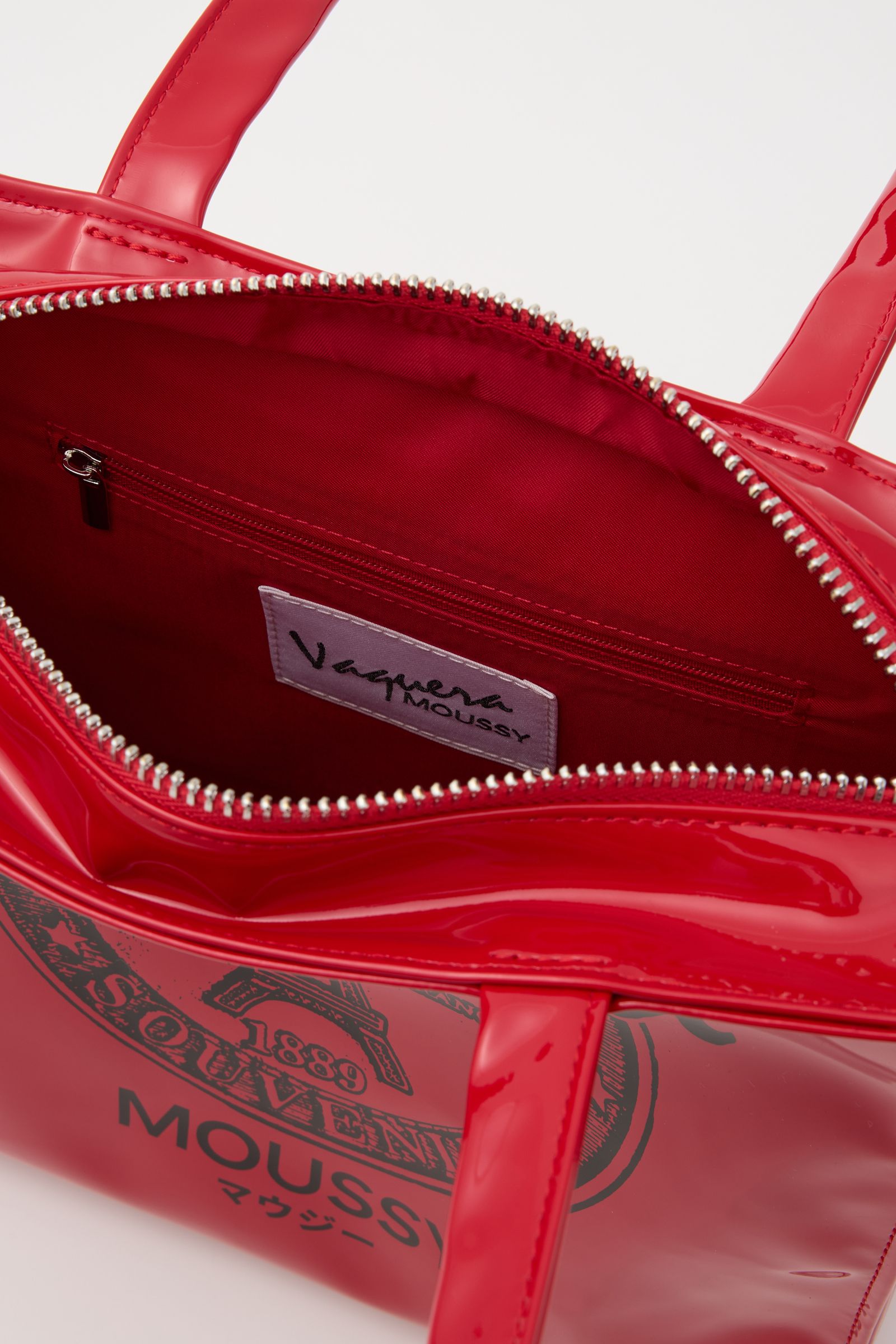 PVC トートバッグ "ミニ” |  VQ MINI SHOPPING BAG (RED)
