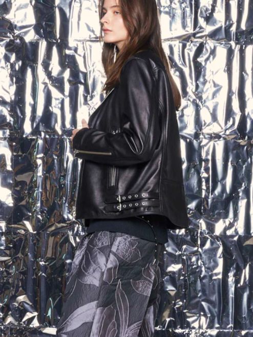 シープレザー ダブルライダース ジャケット - Dress-Fit Sheep Leather Double Rider Jacket