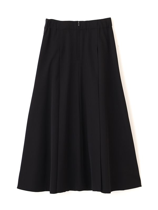 SANTE タックAラインスカート (BLACK)