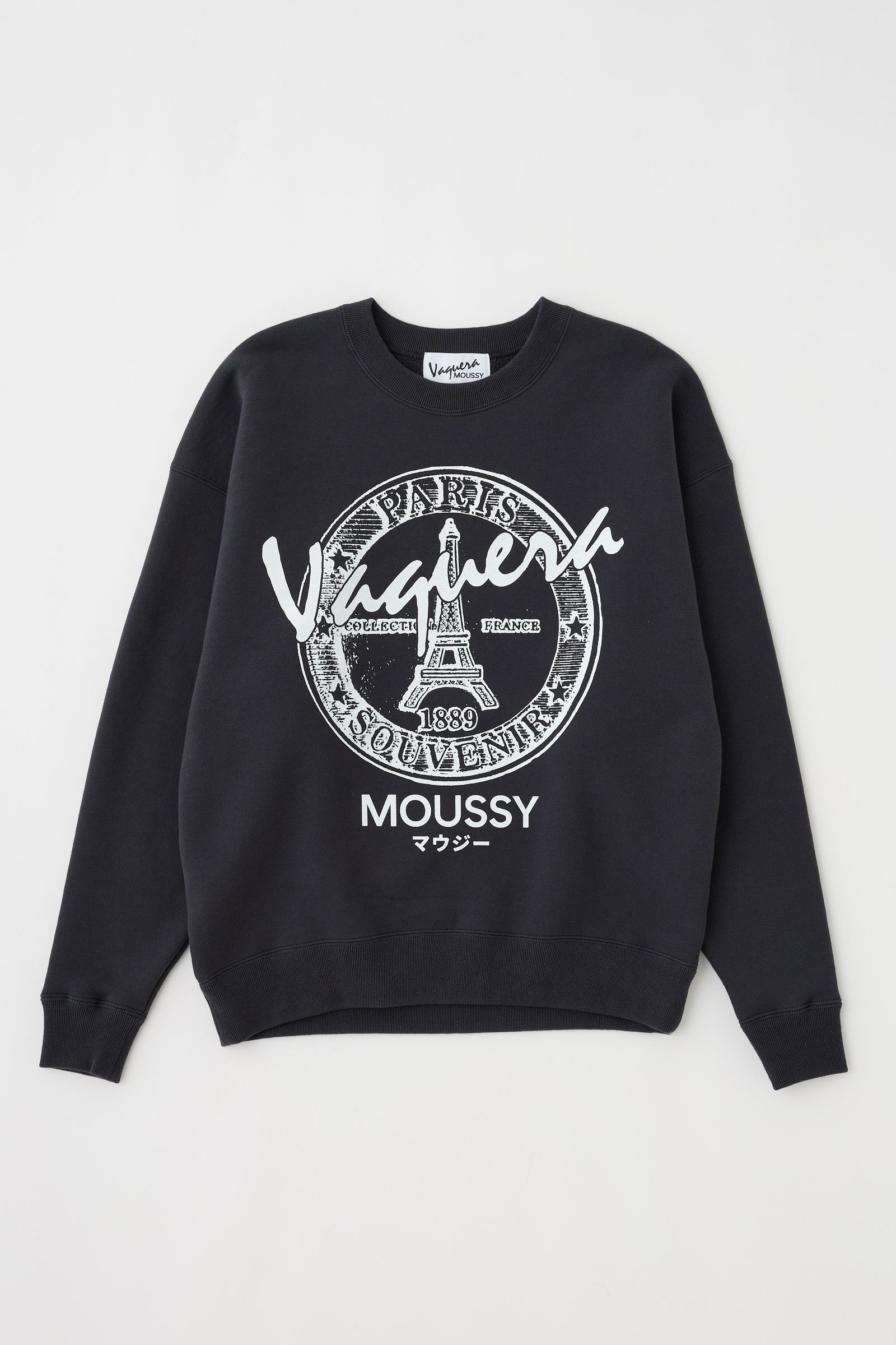 オーバーサイズ スウェット | VQ OVERSIZED SWEATSHIRT （BLACK)