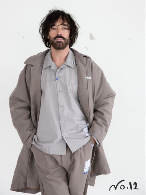 モールスキンコート / CO / MOLESKIN COAT (GREY)