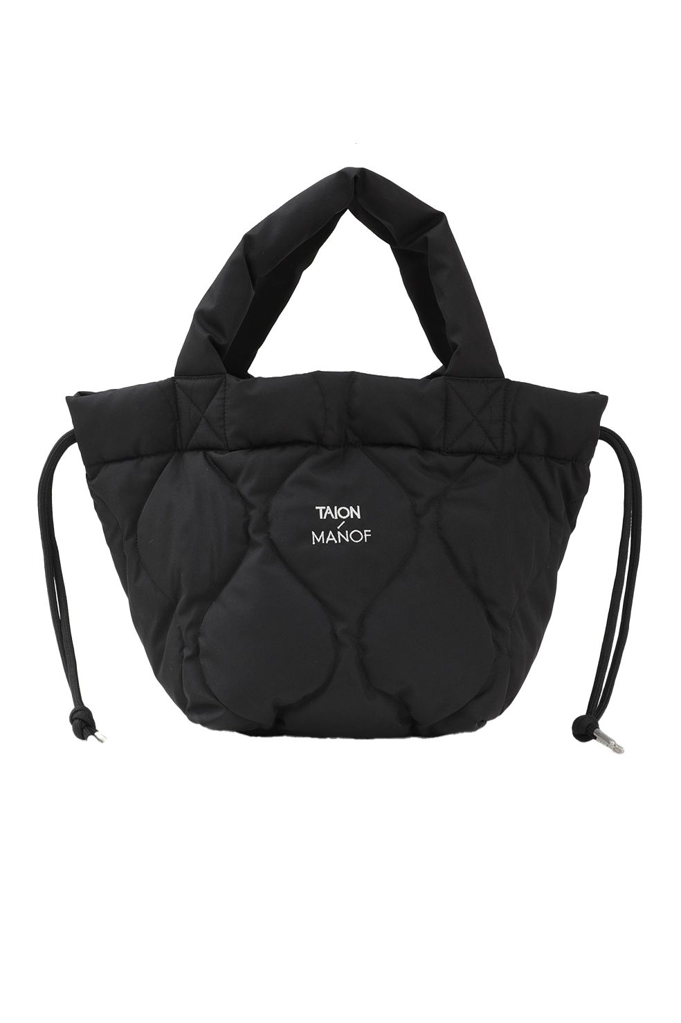 【TAION×MANOF】 トートバッグ - 2WAY DOWN BAG (BLACK)