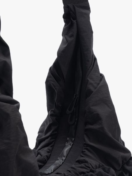 Hyco S Otra Gathered (BLACK) ハイコ スモール ギャザー ショルダーバッグ