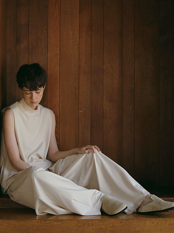 リラクシーカットセットアップ - BEIGE