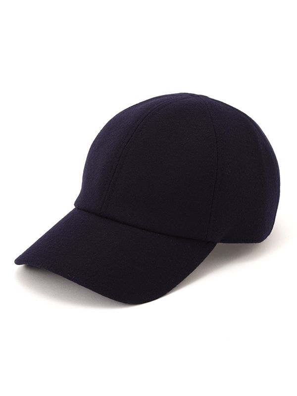 ラムウールメルトン キャップ  (BLACK)