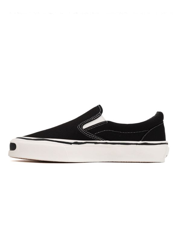 "Cornell / コーネル " スリッポンスニーカー - Cornnell Vlcnzd Sneaker  - BLACK - G14FW701
