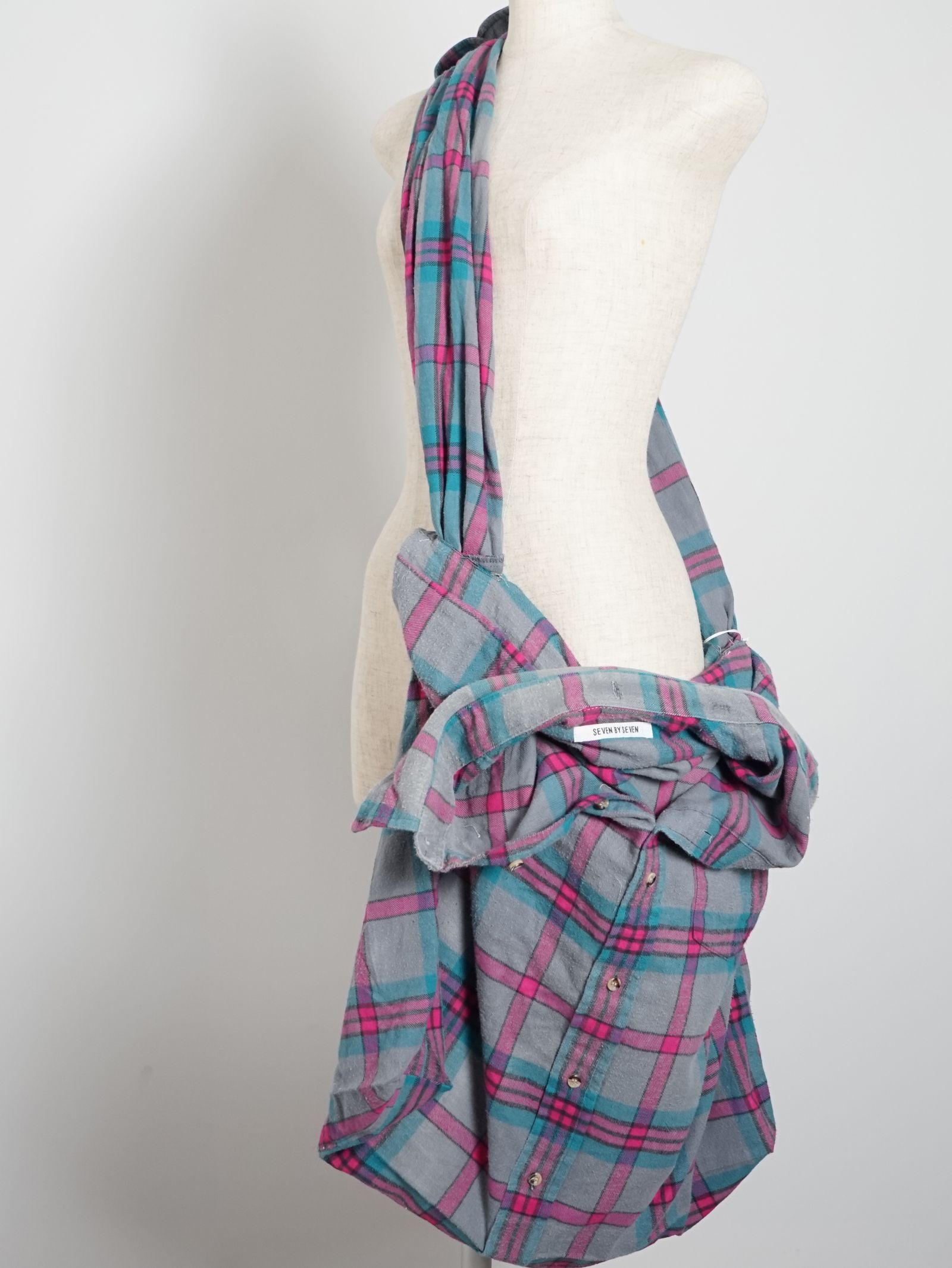 リワーク シャツ バッグ - REWORK SHIRT BAG - B
