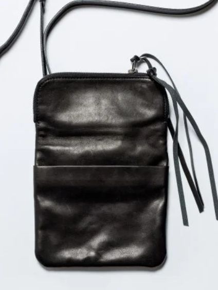 カウレザーショルダーポーチ - Cow leather shoulder pouch