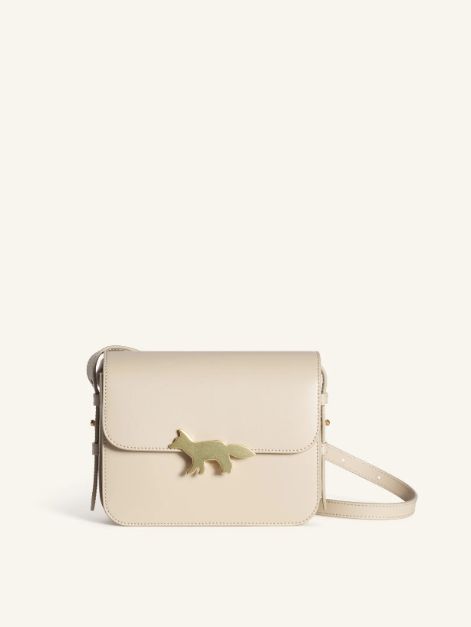 EDIE バッグ - スムースレザー2WAYショルダーバッグ / macadamia