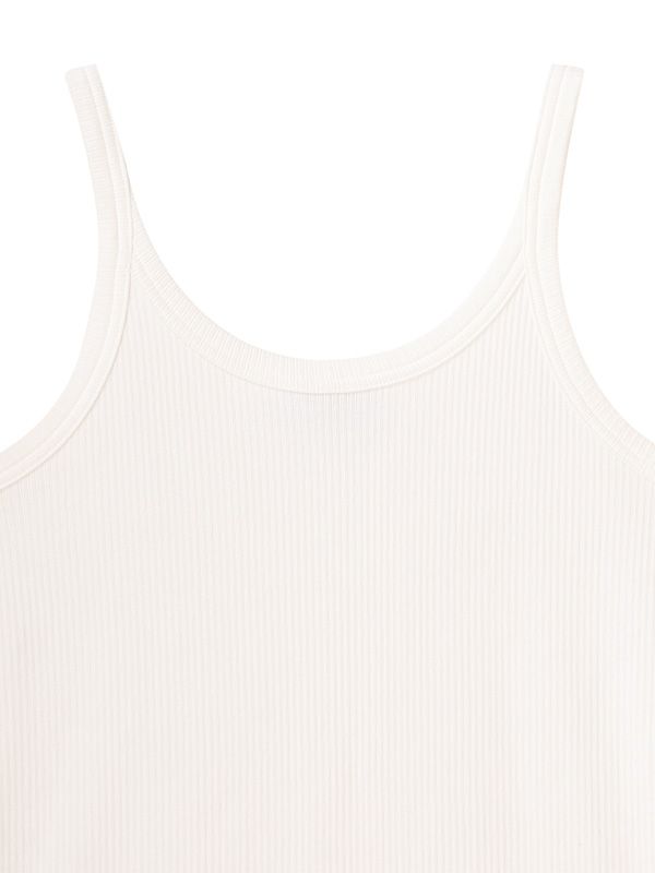 コットンアメスリタンクトップ - OFF WHITE