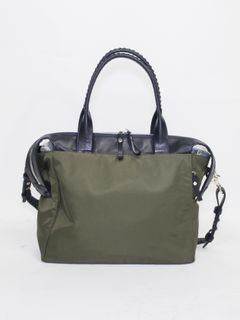 スライドトートバッグ - co21ssst010 R Nylon * glove leather