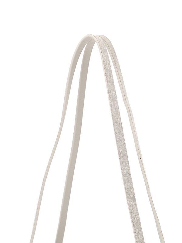 ナローショルダースウェードミニバッグ （LIGHT GREY)
