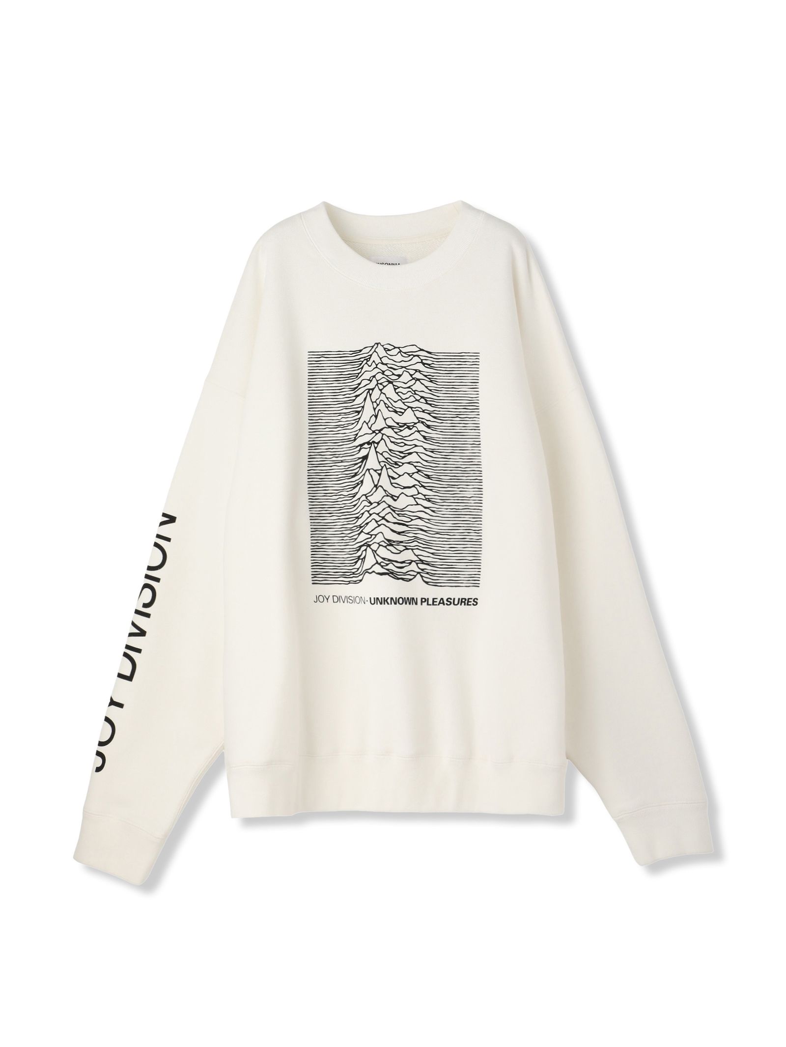 × JOY DIVISION UNKNOWN PLEASURES SWEAT ｜スウェット プルオーバー（WHITE）