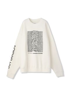 × JOY DIVISION UNKNOWN PLEASURES SWEAT ｜スウェット プルオーバー（WHITE）