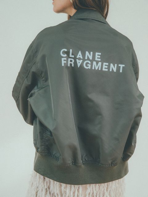 CLANE - 【ユニセックス】フラグメントコラボMA-1 - FRAGMENT × CLANE 