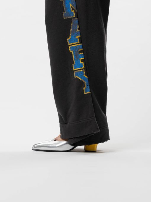 【レディース】 リサイズド スウェットパンツ - CLG PRINT RESIZED PT (BLACK)