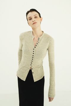 ボタンディテールカットトップス -  BUTTON DETAIL CUT TOPS (MIX)