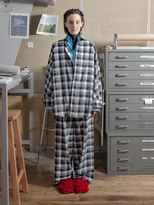 ウールシャツ | wool shirt (LIGHT BLUE)