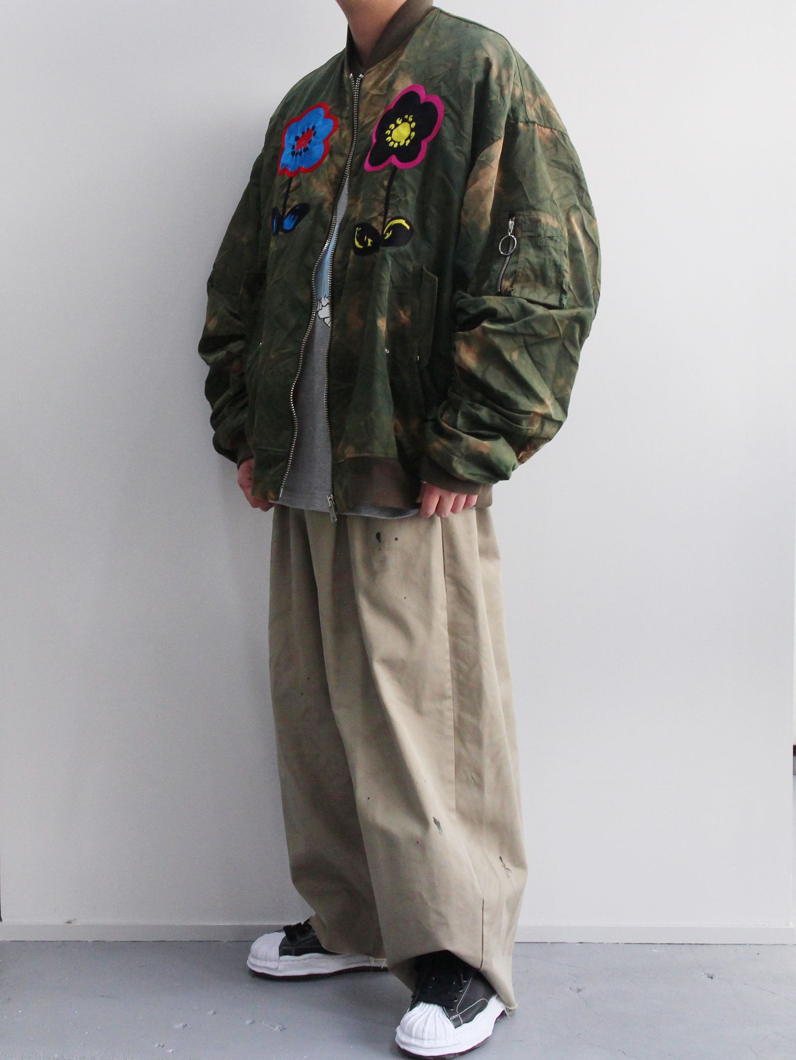 KIDILL - ツータック クロップドパンツ - TWO TUCK CROPPED PANTS