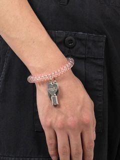 KEY CHARM BRACELET- キーチャームブレスレット - PINK