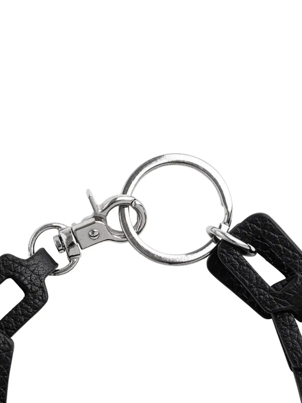 アイフォンケース ハンドストラップ レクタングル ｜Hand STRAP Rectangle (ブラック)