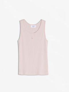 ベイビー フォックス パッチ リブ タンクトップ - rosewater