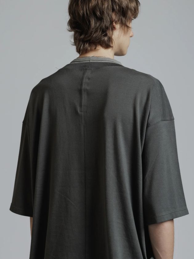 スーピマコットン カットソー - SUPIMA COTTON S/S T-SHIRT ( B-DARK GRAY)