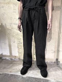 ウールトロパンツ (BLACK)