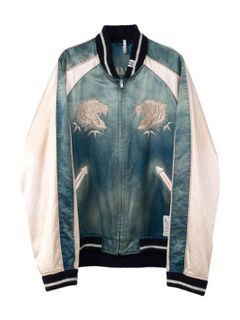 クラシック フェイディド スカジャン - CLASSIC FADED SUKAJAN - BLUE