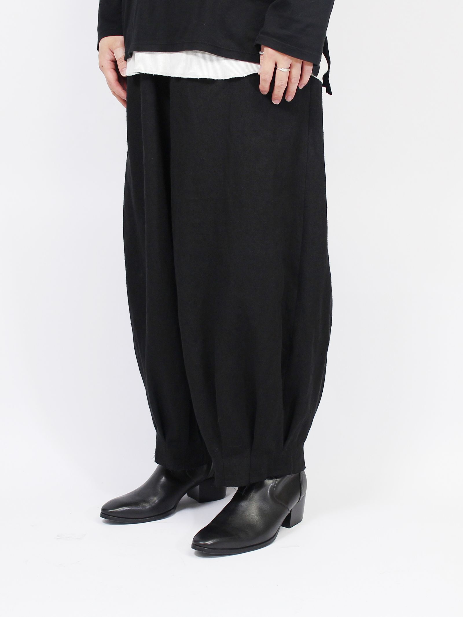 フジパンツ - fuji pants - Black