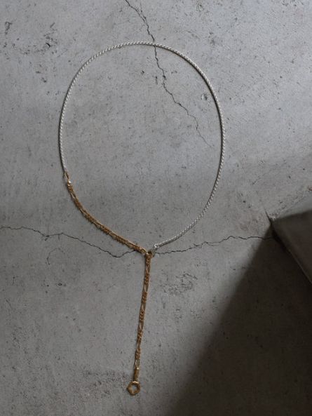 シェードコンビチェーンネックレス MIX （S-48cm）