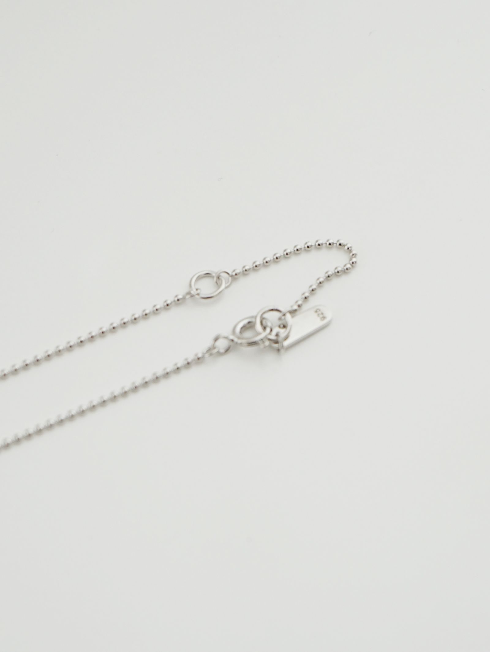 スモール リボン ネックレス - Small Ribbon Necklace SILVER