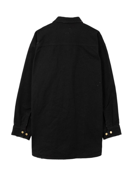 ボロダックシャツ - BORO Duck Shirt - BLACK