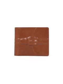 炙り出し二つ折り 財布 - インビジブルウオレット - BROWN