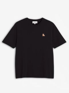 【メンズ】 チラックス フォックス パッチ レギュラー Tシャツ - BLACK