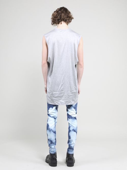 プライマリー天竺タンクトップ - Tank Top - HEATHER GRAY