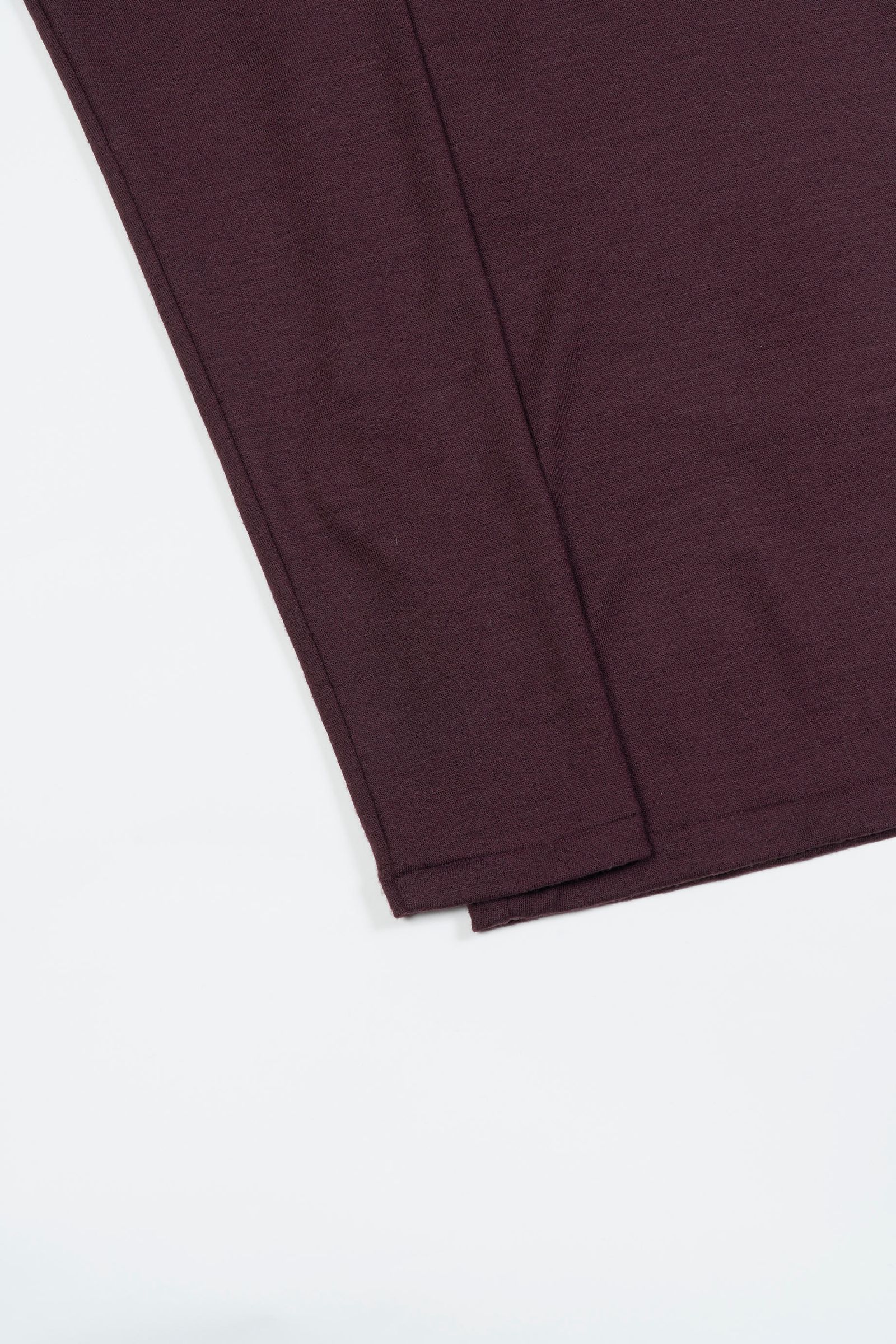 ウォッシャブル ウール タートルネック カットソー  - Washable Wool Turtle Neck BORDEAUX