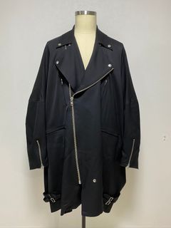 Riders Coat - ライダースコート - BLACK