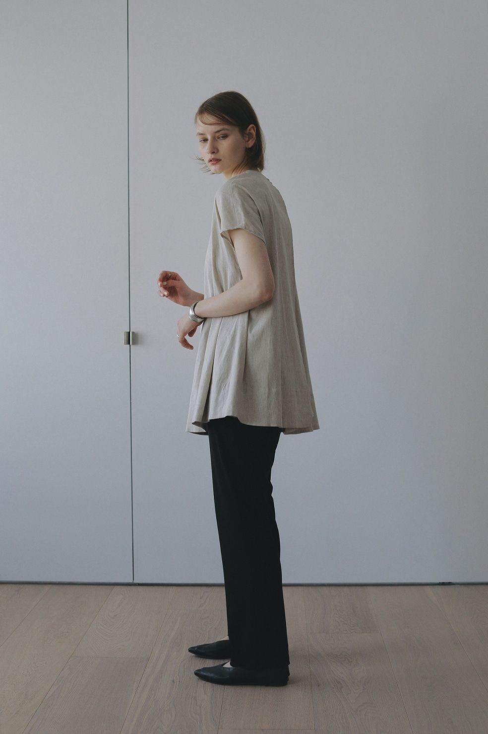 ルーズカット パンツ - LOOSE CUT PANTS - BLACK