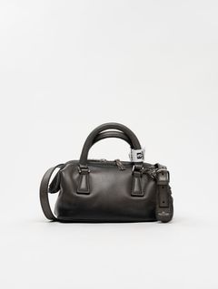 ヴィンテージ スモール ボストンバッグ  - "VINTAGE" Boston Bag Small (BLACK)