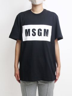 【メンズ】 ロゴプリントTシャツ - PAINT BRUSHED LOGO T-SHIRTS - BLACK