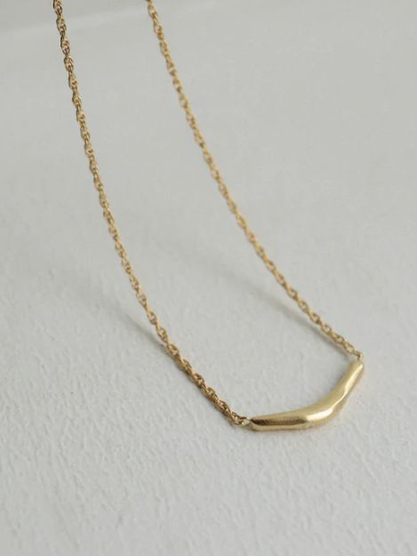 シェルフネックレス GD （S-60cm）