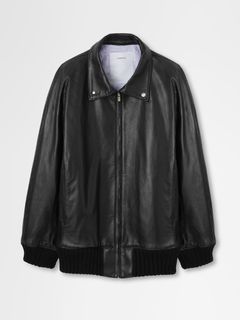 レザージャケット | LEATHER ZIP-UP BLOUSON