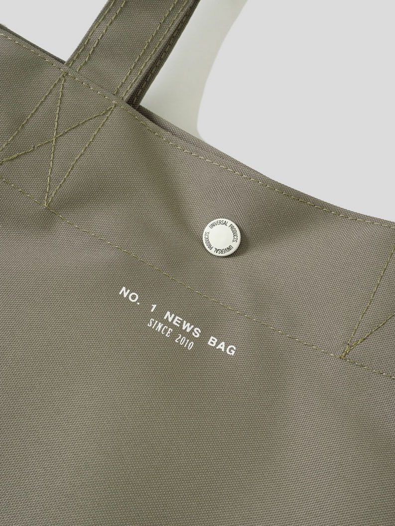 CORDUR A NYLON NEWS BAG -SMALL BROWN - コーデュラナイロン ショルダーバッグ