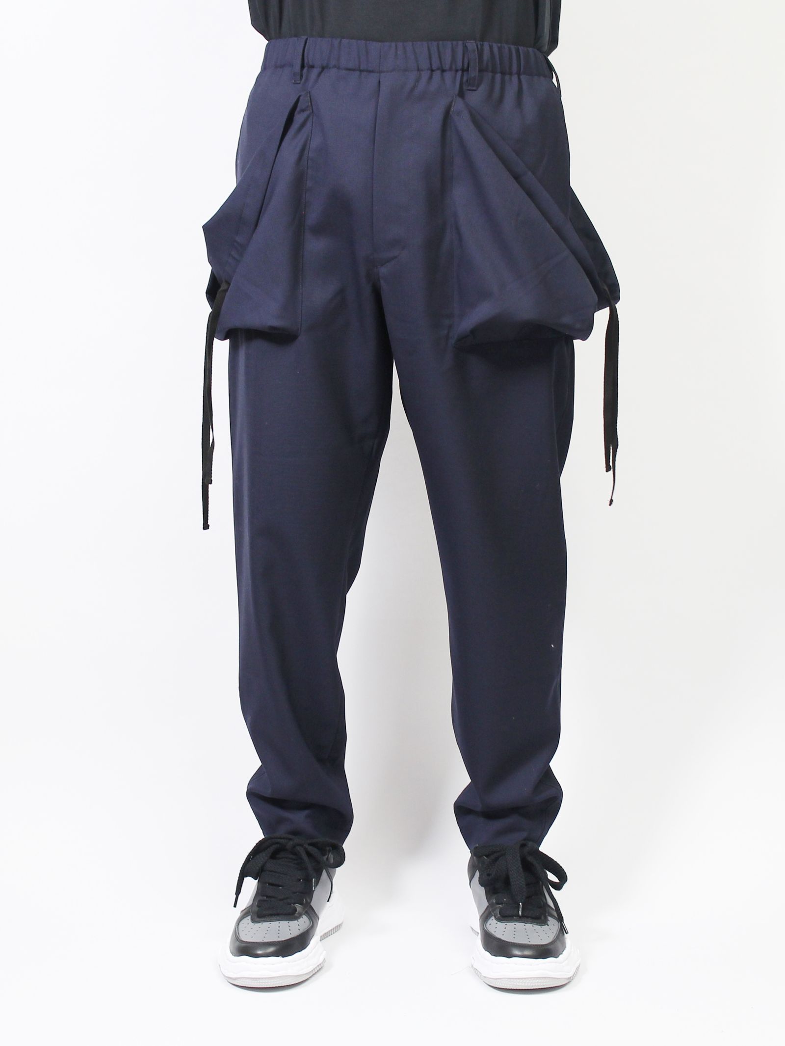 POCKET PANTS - Silk / Linen