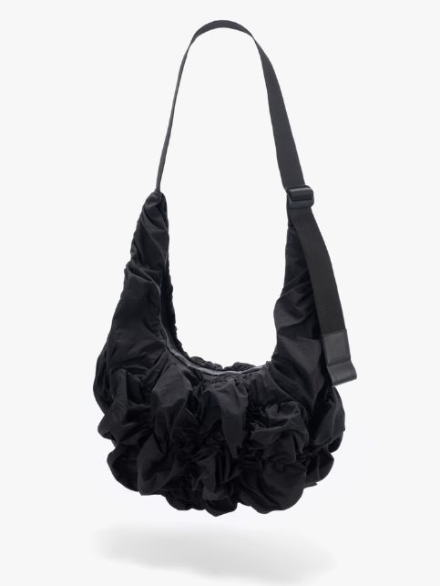 Hyco S Otra Gathered (BLACK) ハイコ スモール ギャザー ショルダーバッグ