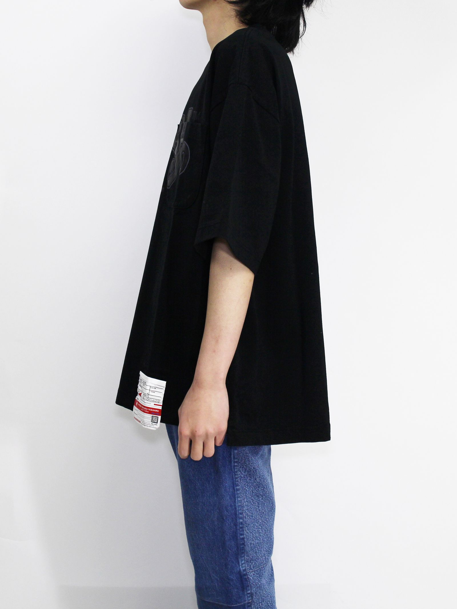 サスペンダーティーシャツ - suspendar T-shirt BLACK